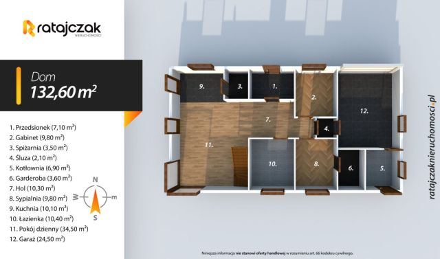 dom wolnostojący, 5 pokoi Kielno, ul. Storczykowa. Zdjęcie 14