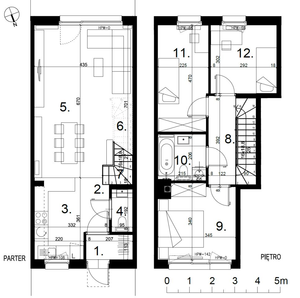 dom szeregowy, 4 pokoje Nowy Dwór Mazowiecki Osiedle Młodych, ul. Szmaragdowa. Zdjęcie 14