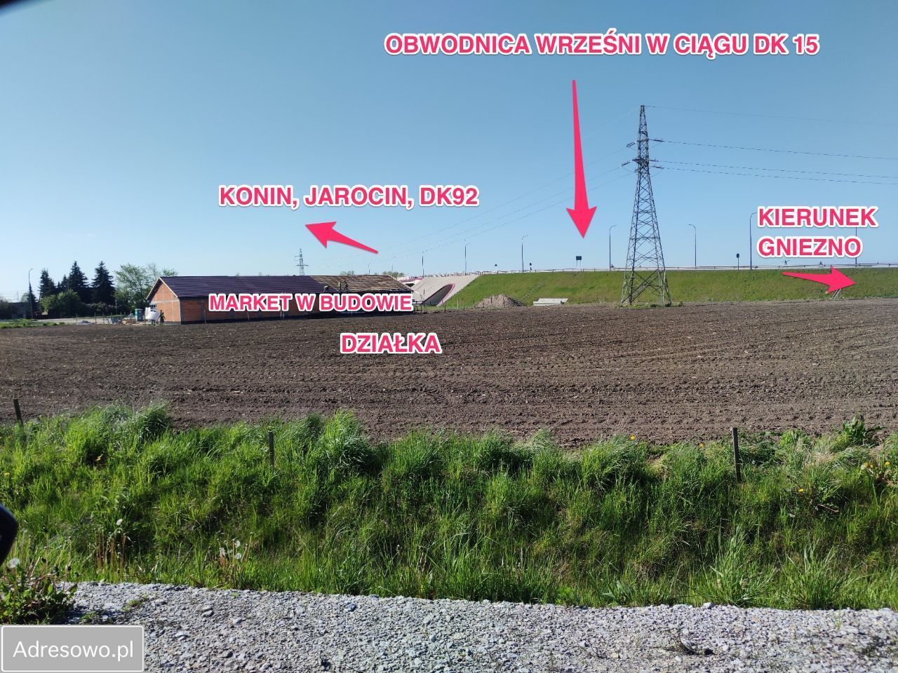 Działka inwestycyjna Gutowo Małe, ul. Powidzka. Zdjęcie 2