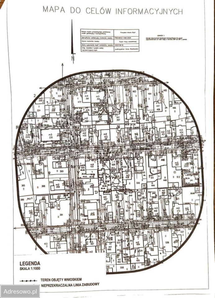 Działka inwestycyjna Gdynia Mały Kack, ul. Piotrkowska. Zdjęcie 3