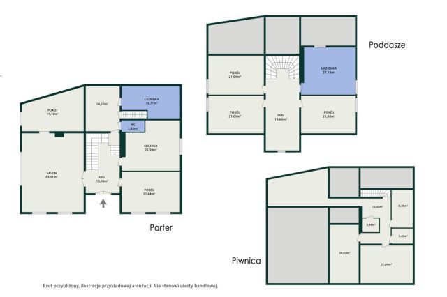 dom wolnostojący, 7 pokoi Zakroczym, ul. Starostwo. Zdjęcie 20