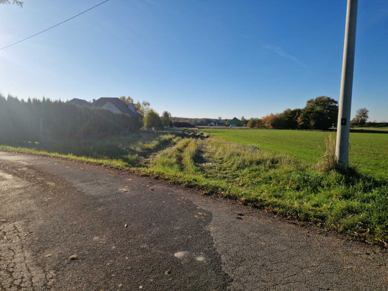 Działka rolno-budowlana Las, ul. Słoneczna. Zdjęcie 4