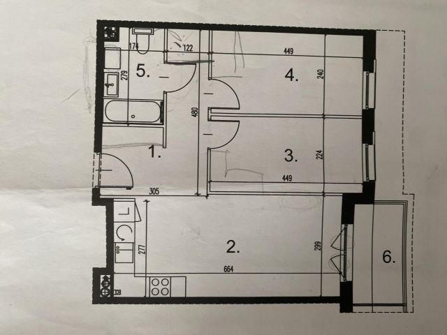 Mieszkanie 3-pokojowe Warszawa Ursynów, ul. Polki. Zdjęcie 1