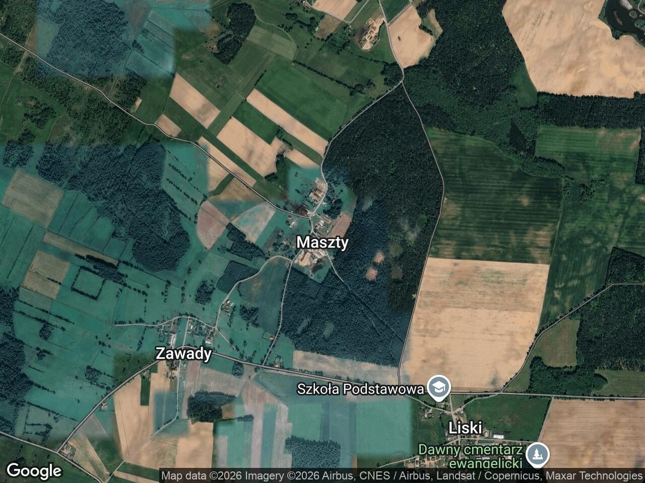 Działka budowlana Maszty. Zdjęcie 1