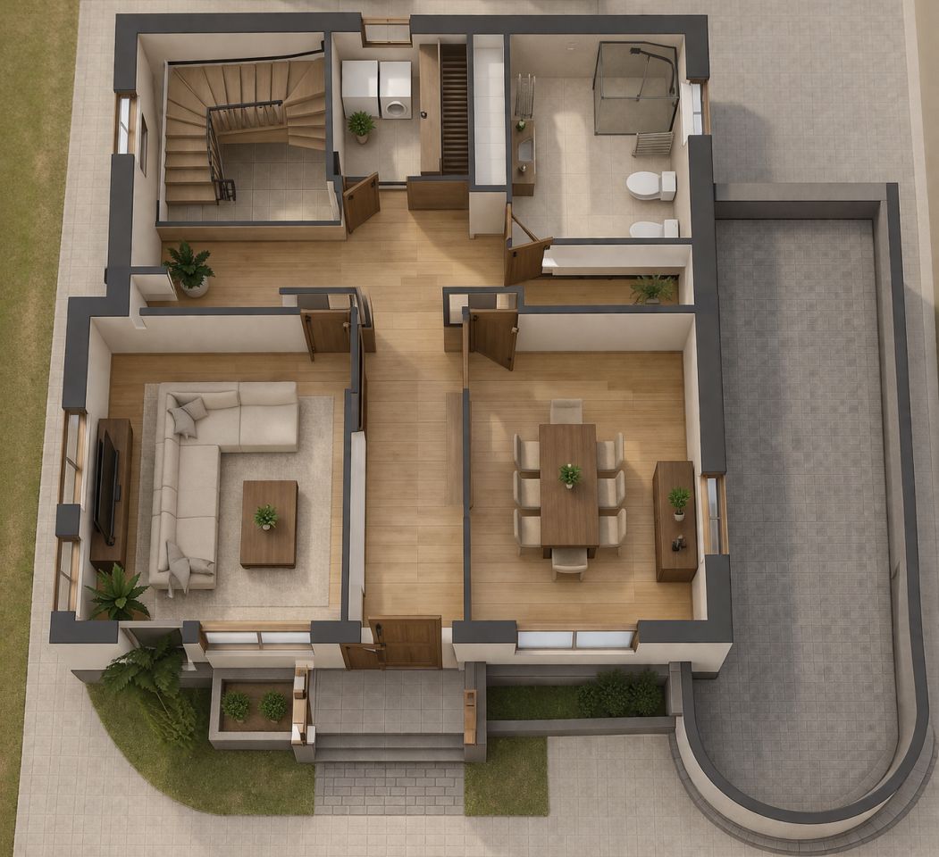 dom wolnostojący, 6 pokoi Białystok Antoniuk, ul. Owsiana. Zdjęcie 12