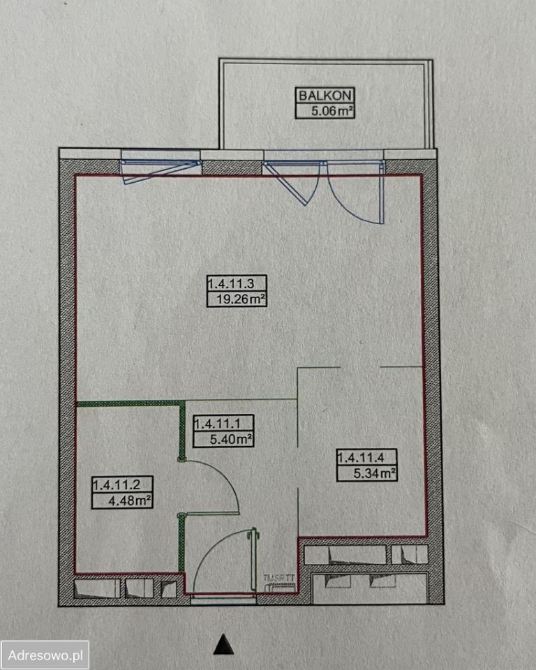 Mieszkanie 1-pokojowe Wrocław Śródmieście, ul. Jedności Narodowej. Zdjęcie 10