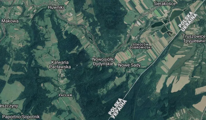 Działka rolna Nowosiółki Dydyńskie