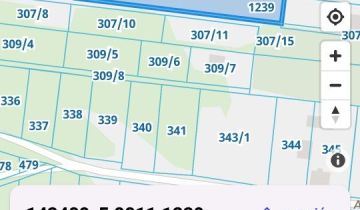 Działka budowlana Łosie