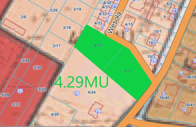 Działka budowlana Nowy Dwór Mazowiecki Centrum, ul. Wesoła. Zdjęcie 9