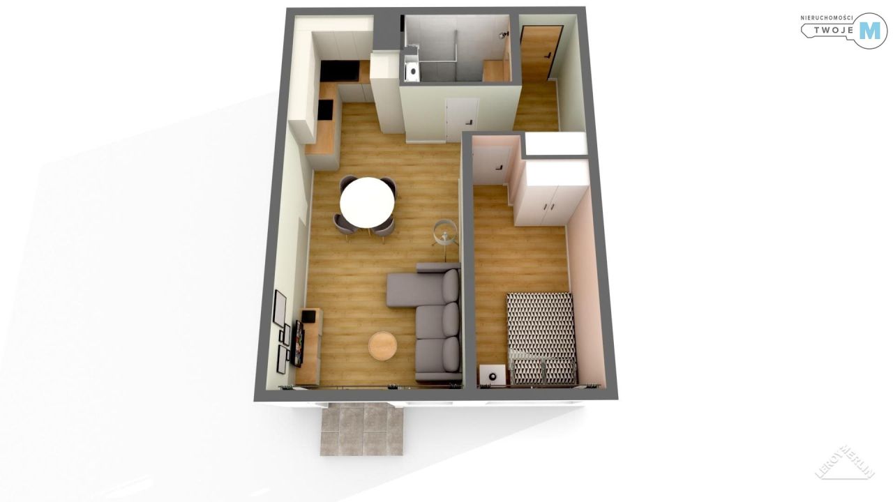 Mieszkanie 2-pokojowe Kielce Centrum, ul. Chęcińska. Zdjęcie 14