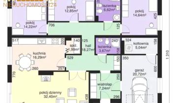 dom wolnostojący, 4 pokoje Cegłów