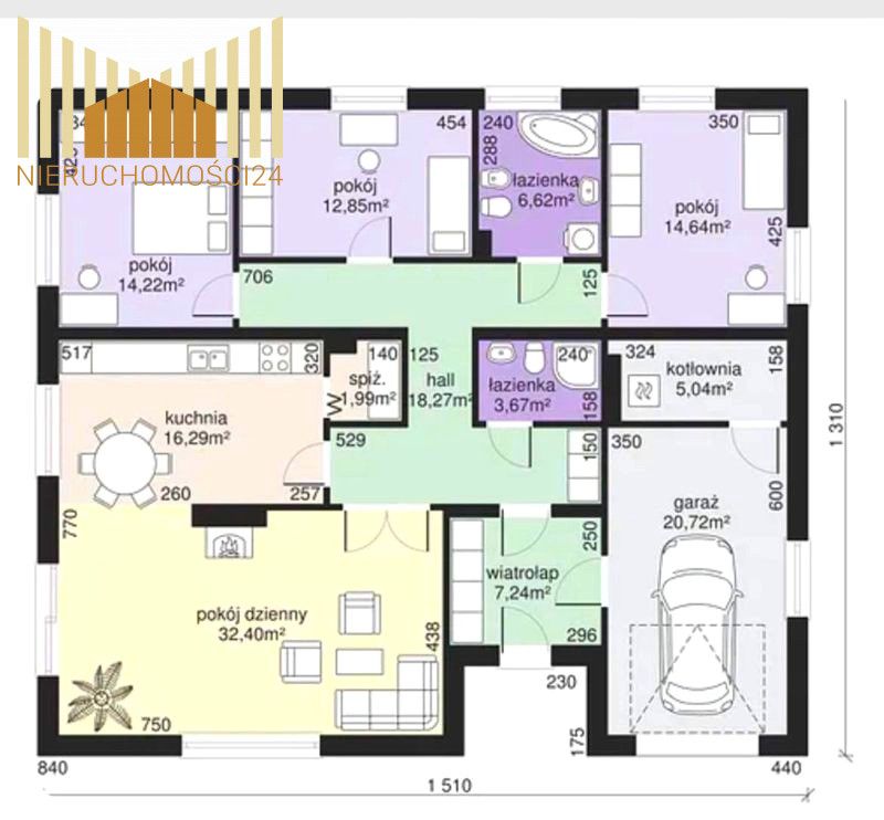 dom wolnostojący, 4 pokoje Cegłów. Zdjęcie 16