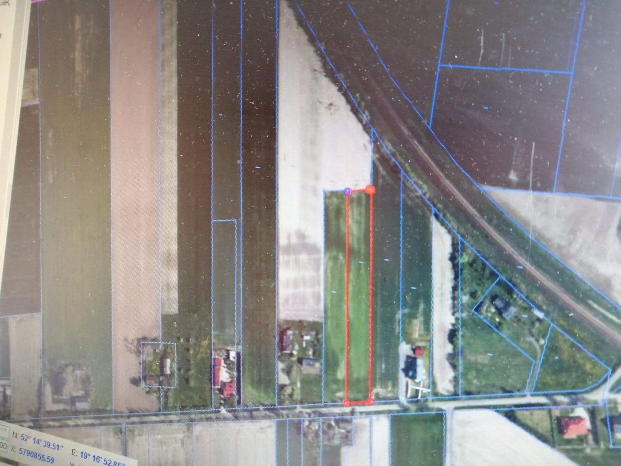 Działka budowlana Krzesin. Zdjęcie 2