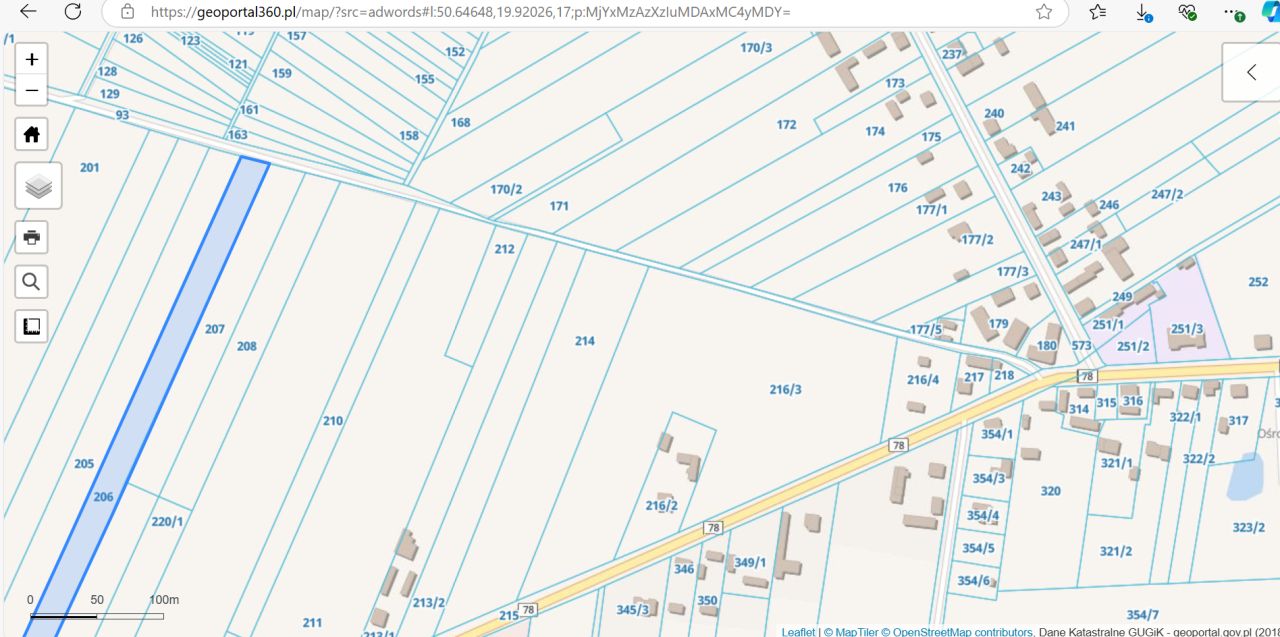 Działka rolna Moskorzew. Zdjęcie 2