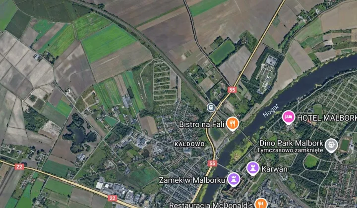 Działka rod Malbork, ul. Ceglana