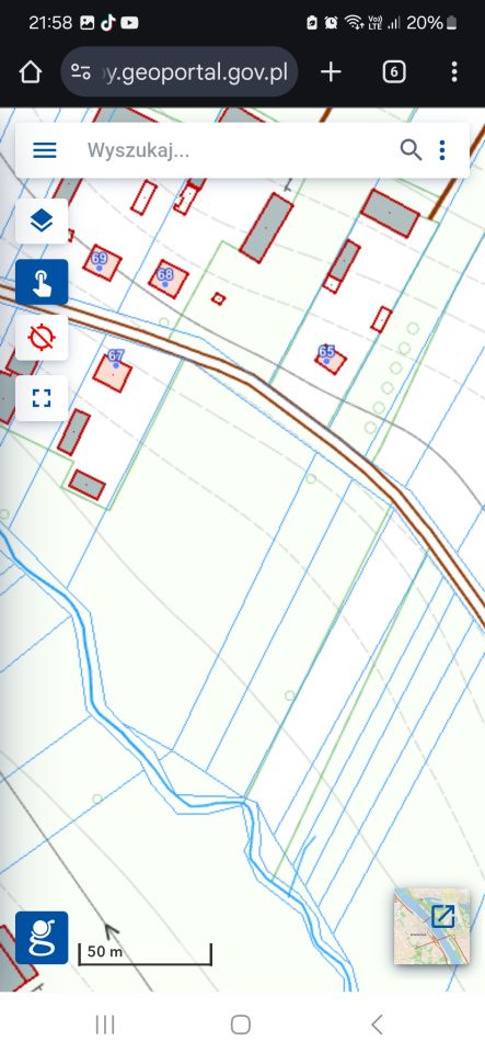 Działka rolno-budowlana Bruszewo