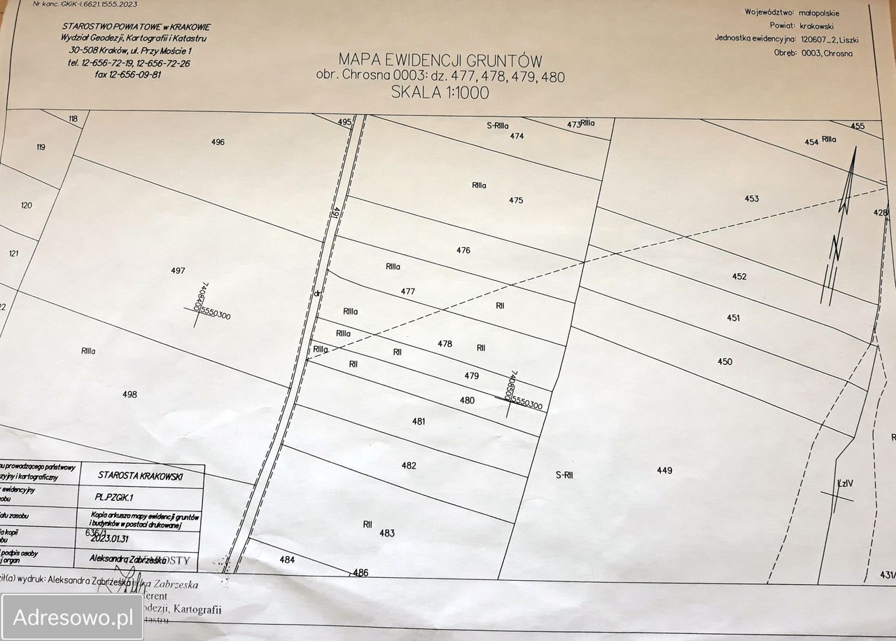 Działka rolna Chrosna. Zdjęcie 4