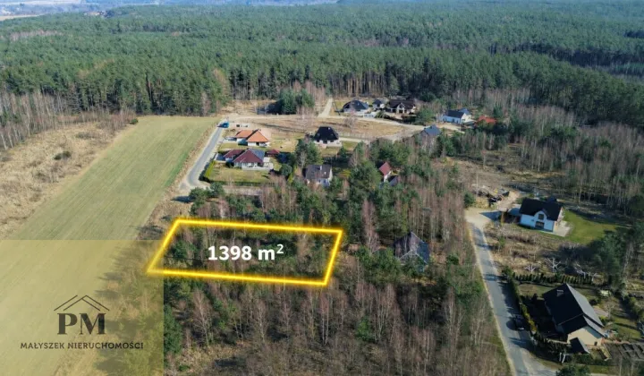 Działka budowlana Cewlino, os. Przy Lesie