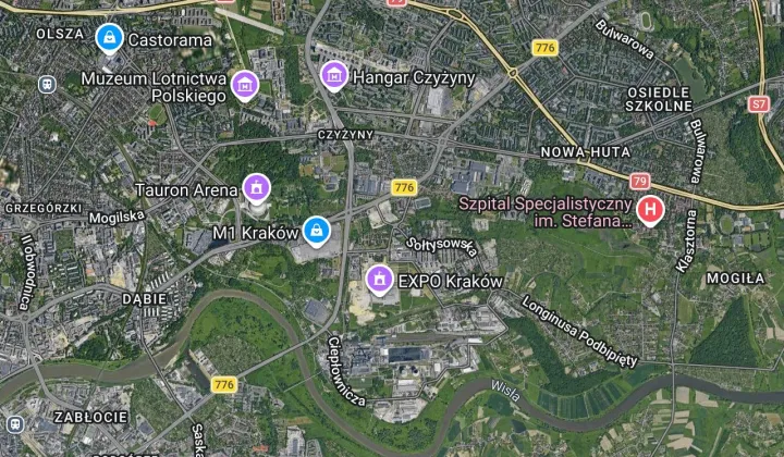 Mieszkanie 3-pokojowe Kraków Czyżyny, ul. Centralna