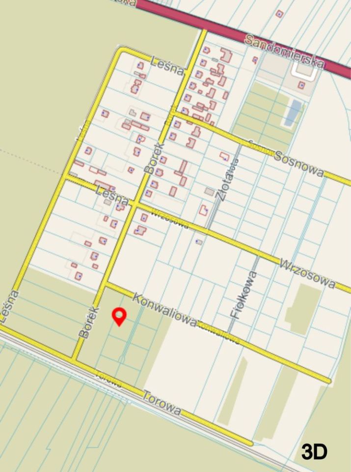 Działka leśna Zbydniów, ul. Konwaliowa. Zdjęcie 1