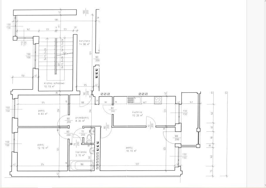 Mieszkanie 3-pokojowe Siemianowice Śląskie, ul. Jana Sobieskiego