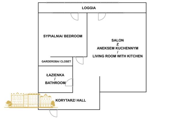 Mieszkanie 2-pokojowe Kraków Ruczaj, ul. Ruczaj. Zdjęcie 10