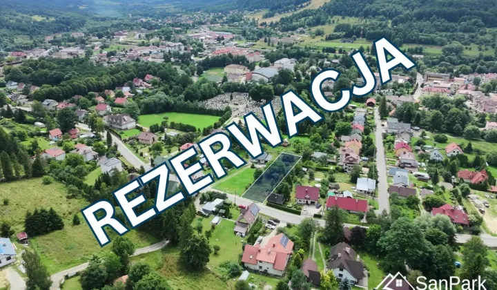 Działka budowlana Ustrzyki Dolne, ul. Nadgórna