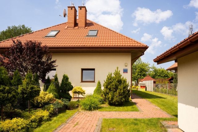 bliźniak, 4 pokoje Łódź Romanów, ul. Ogrody Romanów. Zdjęcie 1