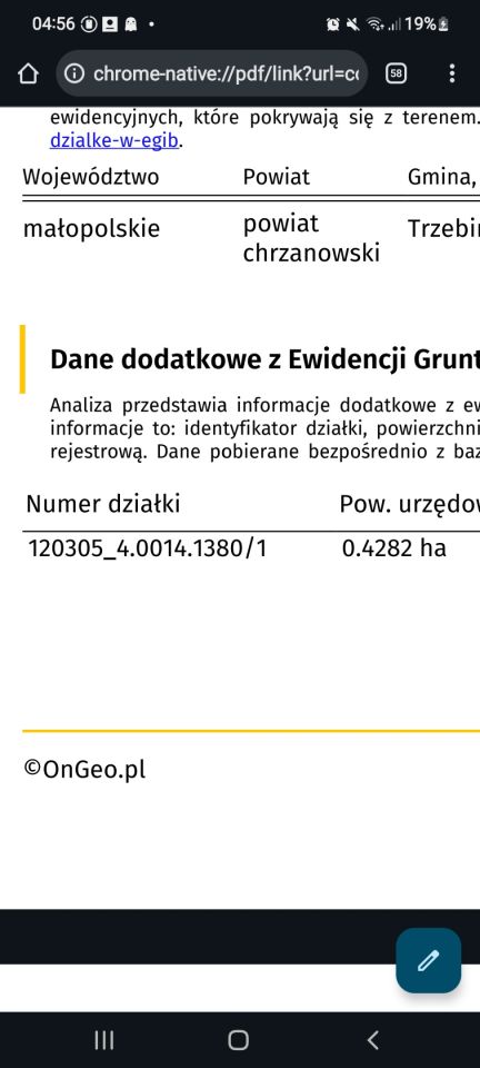 Działka inwestycyjna Trzebinia, ul. Końcowa. Zdjęcie 2
