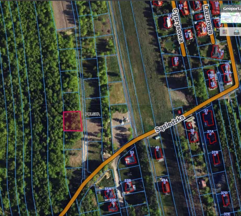 Działka budowlana Częstochowa Wyczerpy Dolne, ul. Sąsiedzka. Zdjęcie 5