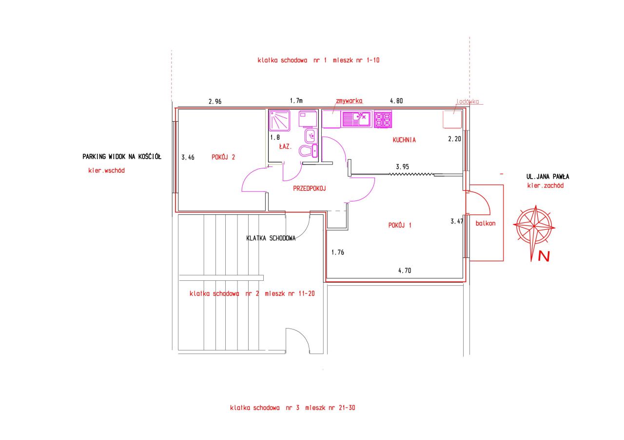 Mieszkanie 2-pokojowe Tomaszów Lubelski, ul. Papieża Jana Pawła II. Zdjęcie 13