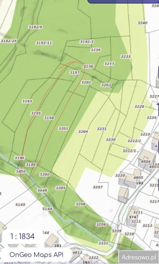 Działka rolna Zembrzyce. Zdjęcie 5