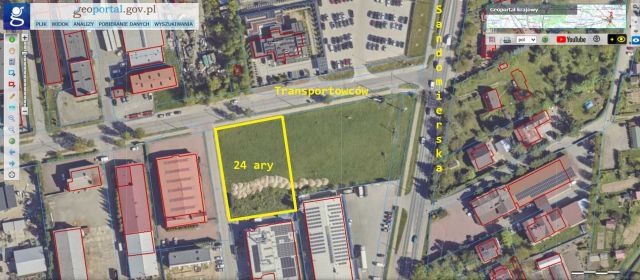 Działka inwestycyjna Dębica, ul. Transportowców. Zdjęcie 1