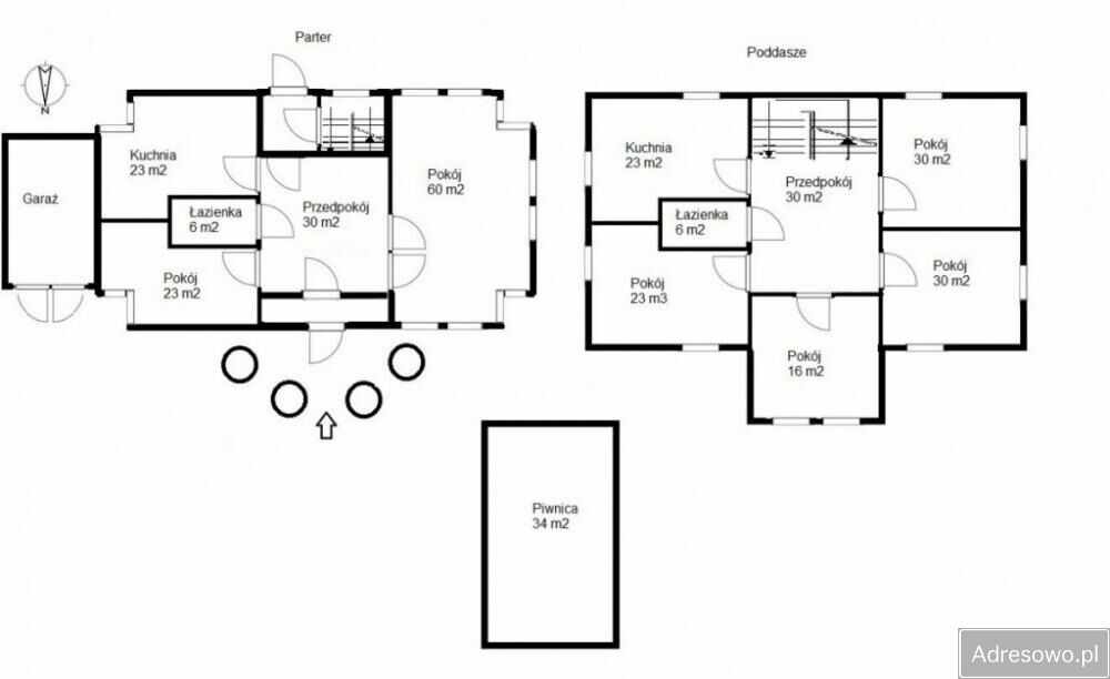 dom wolnostojący, 5 pokoi Nasutów. Zdjęcie 4