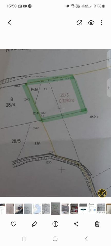 Działka rolno-budowlana Burdąg. Zdjęcie 2