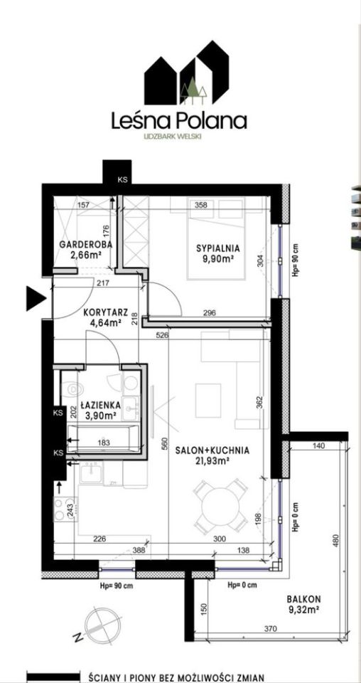 Mieszkanie 2-pokojowe Lidzbark Warmiński. Zdjęcie 2