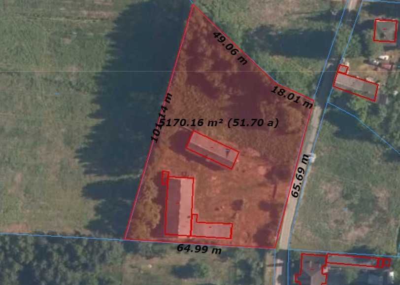 Działka budowlana Pogorzałe Ługi. Zdjęcie 2