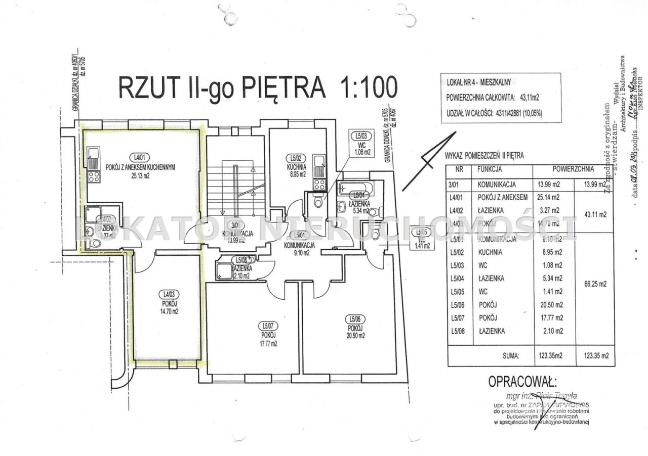 Mieszkanie 2-pokojowe Wałcz Centrum, ul. Kilińszczaków. Zdjęcie 9