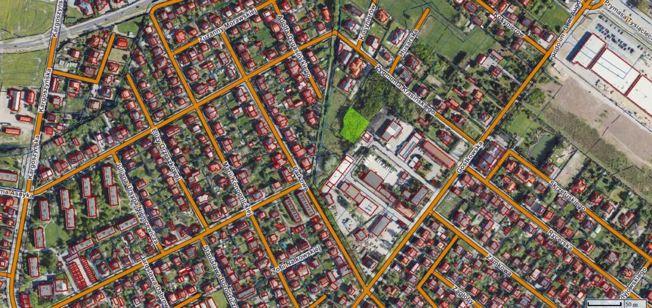 Działka budowlana Ciechanów Podzamcze. Zdjęcie 2