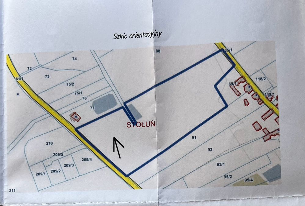 Działka budowlana Stołuń. Zdjęcie 8