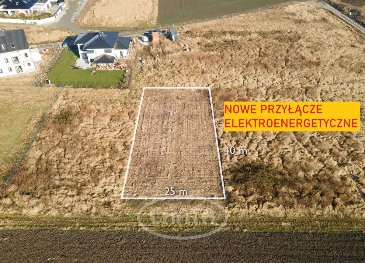 Działka inwestycyjna Domasław, ul. Wiązowa