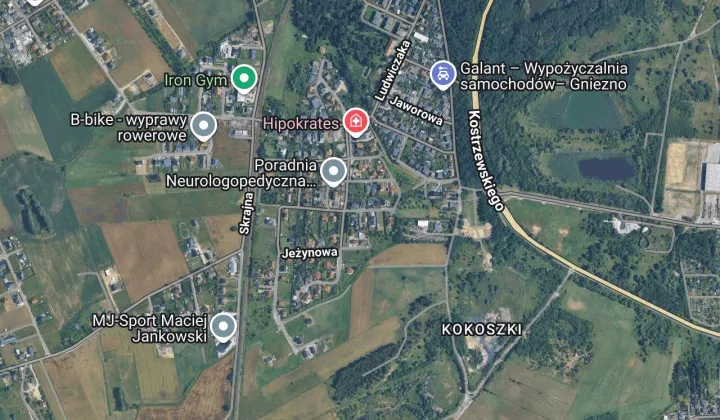 Działka budowlana Gniezno, ul. Śliwowa