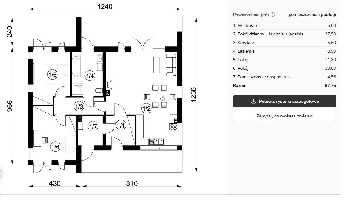 Działka budowlana Handzlówka Ślebodówka. Zdjęcie 3