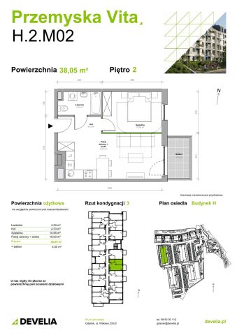 Mieszkanie 2-pokojowe Gdańsk Ujeścisko, ul. Przemyska. Zdjęcie 11