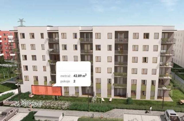 Mieszkanie 2-pokojowe Kraków Podgórze, ul. Myśliwska. Zdjęcie 1