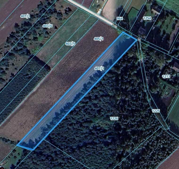 Działka rolno-budowlana Mnichów. Zdjęcie 2