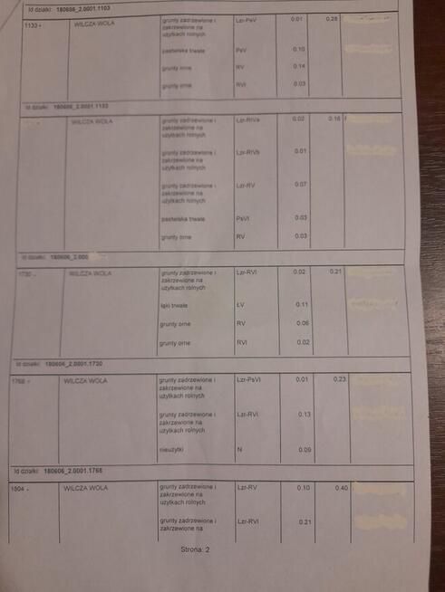 Działka rolna Wilcza Wola. Zdjęcie 2