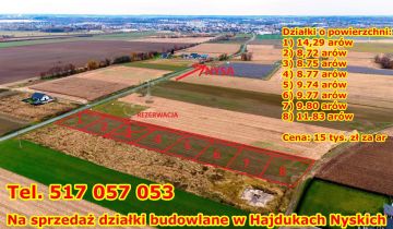 Działka budowlana Hajduki Nyskie