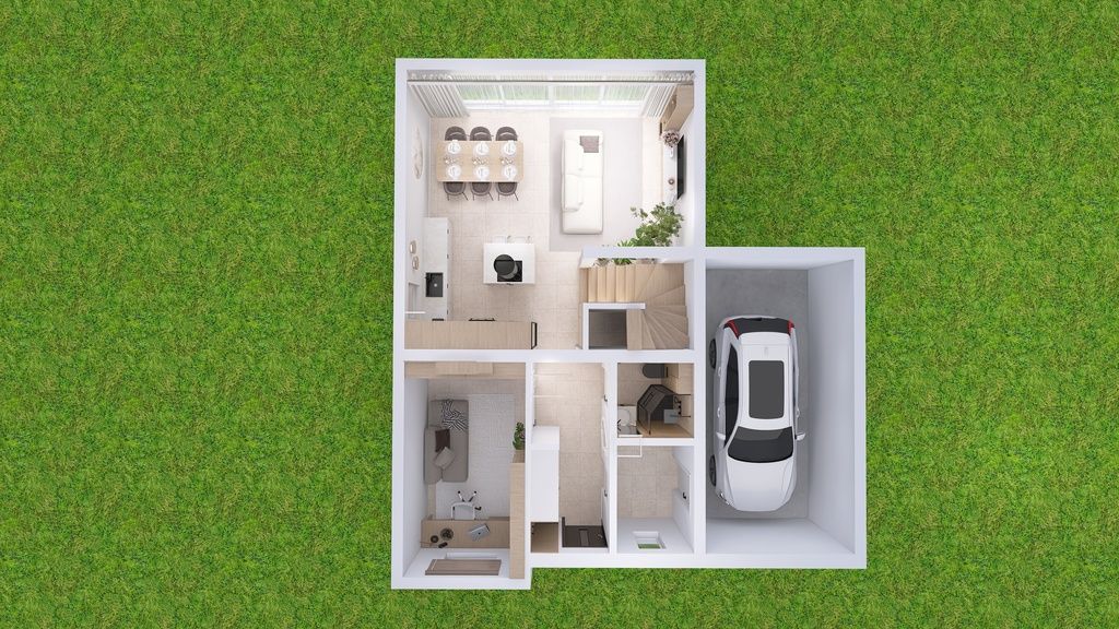 bliźniak, 6 pokoi Kalinówka. Zdjęcie 17