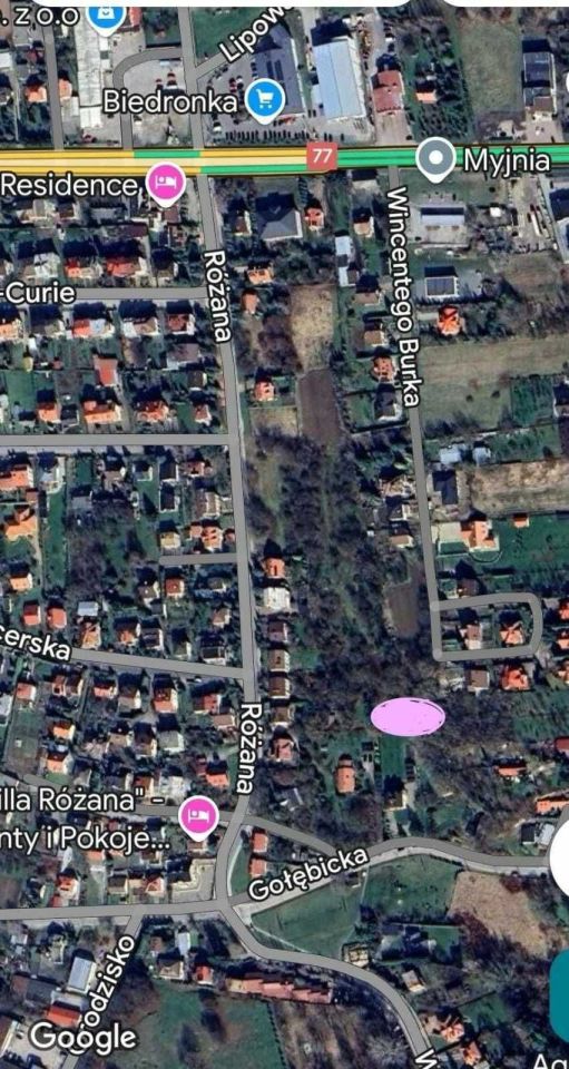 Działka rolno-budowlana Sandomierz Gołębice, ul. Wincentego Burka. Zdjęcie 7